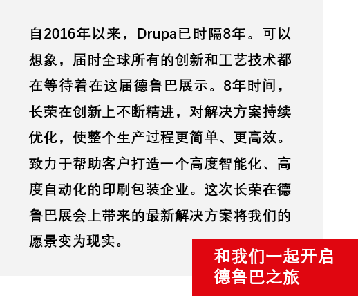 8年蓄势创新能量，pp电子模拟器Drupa展机揭秘